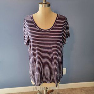 Old Navy - Striped Maternity/Nursing T-Shirt